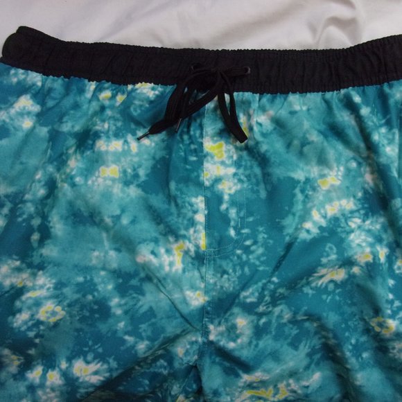 NEW Large Burnside Island Hopper Tie Dye Swim Trunks - Picture 6 of 7